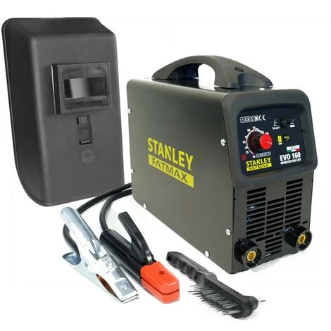 Poste à Souder 160A MMA TIG LIFT STANLEY FATMAX EVO160 Professionnel Soudure Acier Inox Fonte Basiques 1.6 - 4 Mm 1 Poste à Souder 160A MMA TIG LIFT STANLEY FATMAX EVO160 Professionnel Soudure Acier Inox Fonte Basiques 1.6 - 4 Mm