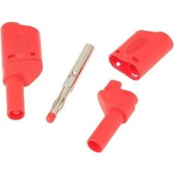 GUAZHUNIFR Fiche Connecteurs Bananes Enfichables 4 Mm De Sécurité Entièrement Isolés Rouge Noir Guazhuni 10 Pièces -Soudure à larc Sales Store 46561032 4