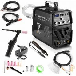 STAHLWERK AC/DC TIG 200 Clean ST Poste à Souder TIG Avec Fonction De Nettoyage Et De Passivation