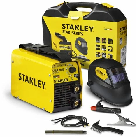 STANLEY Poste à Souder Inverter 160A + Masque 11DIN 1 STANLEY Poste à Souder Inverter 160A + Masque 11DIN