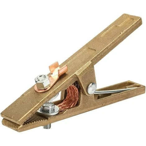 Pince De Masse Soudure 300A Mâchoire Lourde En Laiton Pince De Terre Soudure Pour Poste De Soudage Welder Macaron 1 Pince De Masse Soudure 300A Mâchoire Lourde En Laiton Pince De Terre Soudure Pour Poste De Soudage Welder Macaron