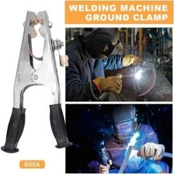 Pince De Masse Pince De Masse Laiton, Fabriqué En Fer, Durable, Sûr Et Stable, Confortable à Tenir, Adapté Au Soudage électrique (800A)Macaron 9 Pince De Masse Pince De Masse Laiton, Fabriqué En Fer, Durable, Sûr Et Stable, Confortable à Tenir, Adapté Au Soudage électrique (800A)Macaron -Soudure à larc Sales Store 53106880 5