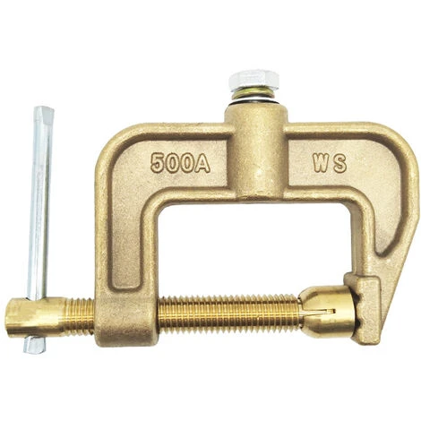 Pince De Terre à Souder 500 A Clip De Fil De Terre Tout En Cuivre Pour Soudure à L'arc Macaron 1 Pince De Terre à Souder 500 A Clip De Fil De Terre Tout En Cuivre Pour Soudure à L'arc Macaron