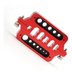 Support D'outil De Soudure Rouge En Métal RC Durable Modèle Drone De Voiture Outil De Soudage Marin Connecteur De Prise T （Rouge）Macaron -Soudure à larc Sales Store 53106889 4