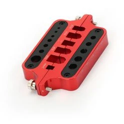 Support D'outil De Soudure Rouge En Métal RC Durable Modèle Drone De Voiture Outil De Soudage Marin Connecteur De Prise T （Rouge）Macaron -Soudure à larc Sales Store 53106889 5