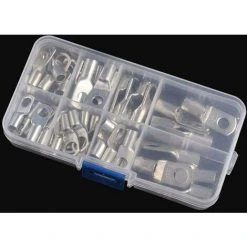 Kit De Connecteurs à Sertir Pour Bague De Cosse De Câble De Soudure De Batterie De Terminal De Tube De Cuivre 60pcs Macaron -Soudure à larc Sales Store 53106893 4