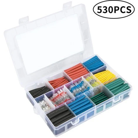 Connecteurs De Fil Auto-soudants Et Kit De Tubes Thermorétractables, étanches, Joints De Soudure, Joints De Soudure, Joints électriques Isolés Pour Joint De Fil De Voiture Macaron 1 Connecteurs De Fil Auto-soudants Et Kit De Tubes Thermorétractables, étanches, Joints De Soudure, Joints De Soudure, Joints électriques Isolés Pour Joint De Fil De Voiture Macaron