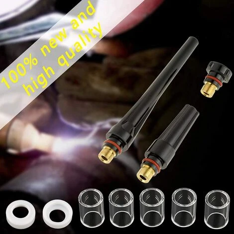 IRISFR Lilaris 49 Pcs Ensembles De Soudage TIG Lentille De Gaz En Cuivre Buses D'alumine Tasses Collets Accessoires De Soudage TIG Pour Pistolet De Soudage TIG 4 IRISFR Lilaris 49 Pcs Ensembles De Soudage TIG Lentille De Gaz En Cuivre Buses D'alumine Tasses Collets Accessoires De Soudage TIG Pour Pistolet De Soudage TIG – Image 4