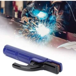 IRISFR Lilaris Support D'électrode De Soudage,Dissipation Thermique Rapide, 300A Support D'électrode Pince De Soudage En Cuivre Isolé De Haute Qualité Pour Machine De Soudage（bleu）une Pièce -Soudure à larc Sales Store 58807734 5