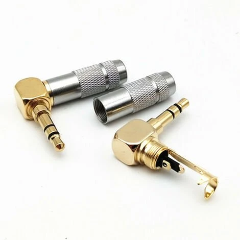 IRISFR Lilaris 2X Prise Mini Jack 3,5mm Coude Male à Souder Stéréo Fiche Male MiniJack 3.5 Mm Connecteur Soudure Angle 90° Angle Plaque Or 5 IRISFR Lilaris 2X Prise Mini Jack 3,5mm Coude Male à Souder Stéréo Fiche Male MiniJack 3.5 Mm Connecteur Soudure Angle 90° Angle Plaque Or – Image 5