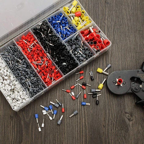 IRISFR Lilaris 1800 Pcs Boîtes à Bornes Sertir Isolées Embouts De Câblage Câble De Cosses 0,5-10,00 Mm² Pour Pince Électricien 5 IRISFR Lilaris 1800 Pcs Boîtes à Bornes Sertir Isolées Embouts De Câblage Câble De Cosses 0,5-10,00 Mm² Pour Pince Électricien – Image 5