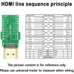 IRISFR Lilaris Adaptateur HDMI Plaqué Or Mâle Vers Connecteur Sans Soudure Avec Boîtier，noir, Une Pièce -Soudure à larc Sales Store 58807755 5
