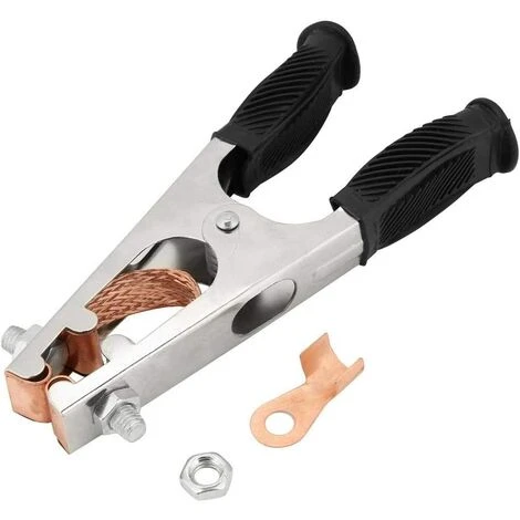 MACARON Gear Pince De Masse De Soudage, Pince De Terre De Soudage Galvanisée Pince De Tige De Terre 500A Magnétique Bonne Conductivité Pour Soudeur Pour Soudeur Manuel(US Type)LO-Ron 2 MACARON Gear Pince De Masse De Soudage, Pince De Terre De Soudage Galvanisée Pince De Tige De Terre 500A Magnétique Bonne Conductivité Pour Soudeur Pour Soudeur Manuel(US Type)LO-Ron – Image 2