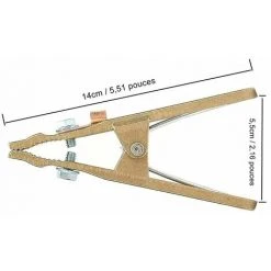 FR-LIFE Laiton Pince De Masse,BR-Vie Pince De Terre à Souder Pour Souduremise à La Terre De Câble Pour La Machine De Soudure (260A) 7 FR-LIFE Laiton Pince De Masse,BR-Vie Pince De Terre à Souder Pour Souduremise à La Terre De Câble Pour La Machine De Soudure (260A) -Soudure à larc Sales Store 61333524 3