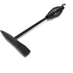 FR-LIFE Pic à Souder Professionnel BR-Vie 300gr Pour Enlever Les Scories De Soudage Comme Marteau Avec Un Côté Pic Ou Burin, Entièrement En Acier Massif Avec Traitement Thermique