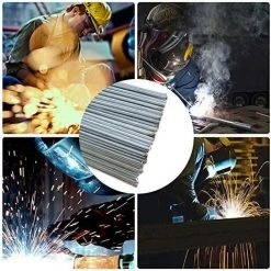 TINOR Baguette De Soudure, 50 Pièces électrodes De Soudage Soudure En Aluminium à Basse Température De 2,0 Mm - Tiges De Soudure Faciles à Fondre - Résistance à La Corrosion (33 Cm) -Soudure à larc Sales Store 64032105 4