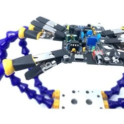 SUPERSELLER Bancs Étau Pince De Table Avec Bras Flexible Pince En Alliage D'aluminium Support De Fer à Souder Carte De Circuit Imprimé Réparations De Soudage Pince Universelle Auxiliaire Outil De Troisième Main - Bras -Soudure à larc Sales Store 64996693 4