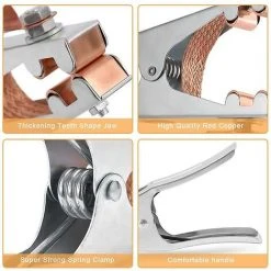 HELLO KITTY BAIN Clip De Mise à La Terre, 1 Clip De Mise à La Terre De Soudage, équipement De Soudage Professionnel Durable, Adapté à La Plupart Des Machines à Souder -Soudure à larc Sales Store 65626650 4