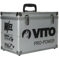 Poste A Souder Inverter Combiné ARC TIG 200A Torche TIG +12 Baguettes Ø 2.5 Mm + Cagoule Automatique + Mallette Luxe VITO -Soudure à larc Sales Store 65976322 3
