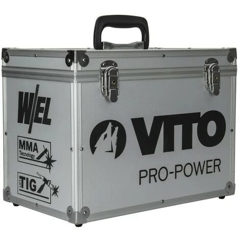 Poste A Souder Inverter Combiné ARC TIG 250 Torche TIG +12 Baguettes Ø 2.5 Mm + Cagoule Automatique + Mallette Luxe VITO 2 Poste A Souder Inverter Combiné ARC TIG 250 Torche TIG +12 Baguettes Ø 2.5 Mm + Cagoule Automatique + Mallette Luxe VITO – Image 2