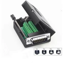 CATHERINE 2PCS Connecteur HDMI, Adaptateur De Prise Vers Bornier, Connecteur De Soudure Sans Rupture, (poinçon Sans Soudure Mâle + Vis)