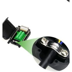 CATHERINE 2PCS Connecteur HDMI, Adaptateur De Prise Vers Bornier, Connecteur De Soudure Sans Rupture, (broche Solide Sans Soudure Mâle + Vis) -Soudure à larc Sales Store 66823151 5