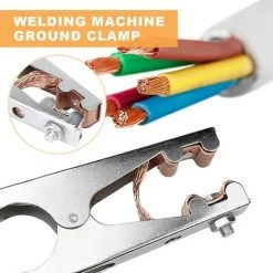FLYME Pince De Masse, Pince Soudure, 1 Pince De Terre De Soudage, Fait De Fer + Laiton, Solide Et Durable, Matériel De Soudage Professionnel 8 FLYME Pince De Masse, Pince Soudure, 1 Pince De Terre De Soudage, Fait De Fer + Laiton, Solide Et Durable, Matériel De Soudage Professionnel -Soudure à larc Sales Store 67635991 4