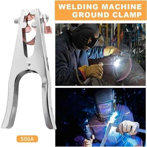 FLYME Pince De Masse, Pince Soudure, 1 Pince De Terre De Soudage, Fait De Fer + Laiton, Solide Et Durable, Matériel De Soudage Professionnel 5 FLYME Pince De Masse, Pince Soudure, 1 Pince De Terre De Soudage, Fait De Fer + Laiton, Solide Et Durable, Matériel De Soudage Professionnel – Image 5