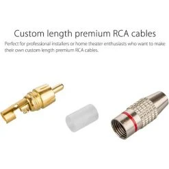 JOORRT 12Pcs RCA Connecteur Male,Connecteurs Audio Vidéo RCA,RCA Terminal Connecteur Audio,RCA Connecteur à Sans Soudure,Connecteurs RCA Plug Jack 7 JOORRT 12Pcs RCA Connecteur Male,Connecteurs Audio Vidéo RCA,RCA Terminal Connecteur Audio,RCA Connecteur à Sans Soudure,Connecteurs RCA Plug Jack -Soudure à larc Sales Store 67688581 3