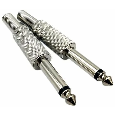 5pcs Jack Prise Jack 6,35mm Male à Souder Stéréo Fiche Male Connecteur Soudure 100% Métal,Yeurié 1 5pcs Jack Prise Jack 6,35mm Male à Souder Stéréo Fiche Male Connecteur Soudure 100% Métal,Yeurié
