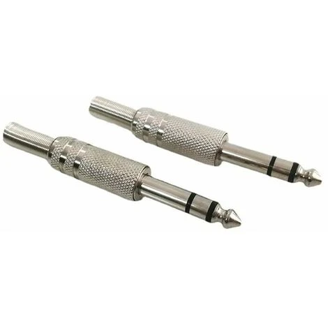 5pcs Jack Prise Jack 6,35mm Male à Souder Stéréo Fiche Male Connecteur Soudure 100% Métal,Yeurié 5 5pcs Jack Prise Jack 6,35mm Male à Souder Stéréo Fiche Male Connecteur Soudure 100% Métal,Yeurié – Image 5